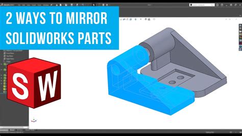 solidworks 2014 mirror sheet metal part|solidworks mirror part with features.